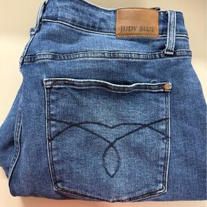 Judy Blue Flare Wide Leg Blue Jeans